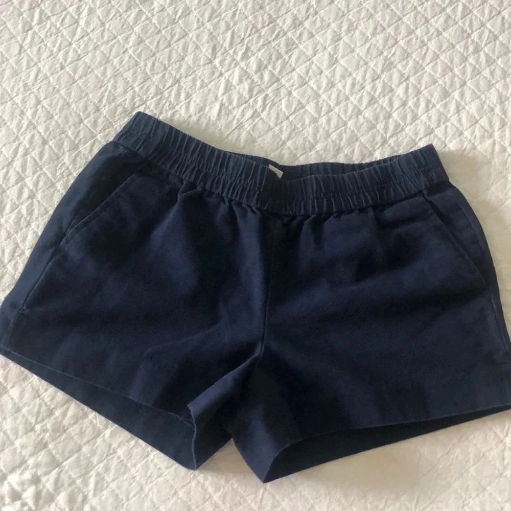 Navy J. Crew Shorts 4